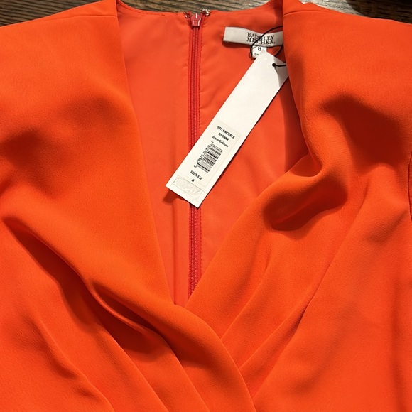 Badgley Mischka peplum dress size 8 - Picture 5 of 6